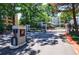 Controlled access gate providing security and exclusivity at 215 Summit North Ne Dr, Atlanta, GA 30324