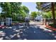 Gated community entrance ensuring privacy and security at 215 Summit North Ne Dr, Atlanta, GA 30324