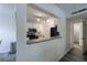 Modern kitchen featuring sleek appliances and a convenient breakfast bar for casual dining at 215 Summit North Ne Dr, Atlanta, GA 30324
