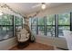 Bright sun room featuring floor to ceiling windows offering lots of natural light at 215 Summit North Ne Dr, Atlanta, GA 30324