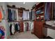 Spacious walk-in closet with custom shelving and plenty of room for storage at 1409 Echo Mill Dr, Powder Springs, GA 30127