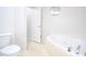 Bathroom featuring a tub and shower at 2594 Laurel Nw Cir, Atlanta, GA 30311