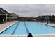Community swimming pool featuring lap lanes and a splash area for  at 150 Canal St, Hampton, GA 30228
