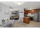 Open-concept living space with a dining area, living room, and kitchen at 1500 Pine Log #D Ne Rd, Conyers, GA 30012