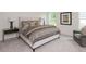 Beautiful bedroom with comfortable seating and a modern design scheme that is pleasing to the eye at 1577 Aiden Way # 39, Conyers, GA 30013