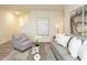 Comfortable living room features stylish furniture, modern decor, and luxury flooring at 1577 Aiden Way # 39, Conyers, GA 30013