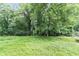 A lush green backyard with mature trees at 1699 Emerald Sw Ave, Atlanta, GA 30310
