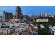 An aerial view of Atlanta townhomes near downtown, with convenient parking at 384 16Th Nw St # 1, Atlanta, GA 30363