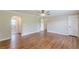Expansive bedroom with an ensuite bath and large closet at 7928 S Giles Rd, Douglasville, GA 30135