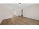 Bright living space with hardwood-style floors and open floor plan at 135 E Hill St # 22, Decatur, GA 30030