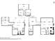 Detailed floor plan showcasing the layout of this spacious home's terrace level, first and second floor at 890 Lake Dr, Snellville, GA 30039
