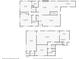 Floor plan featuring bedrooms, bathrooms, living room, kitchen, dining room and laundry room at 1138 Berkeley Rd, Avondale Estates, GA 30002