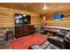 Basement featuring a TV and other entertainment options for guests at 1371 N Highland Ne Ave, Atlanta, GA 30306