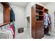 Spacious walk-in closet with custom shelving and ample storage space for an organized wardrobe at 1371 N Highland Ne Ave, Atlanta, GA 30306