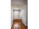 Entryway featuring hardwood floors and front door at 1766 W Lyle W Ave, College Park, GA 30337