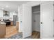 Interior view of the laundry closet which is located just off the kitchen at 1494 May Se Ave, Atlanta, GA 30316