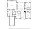 Second-floor floor plan featuring a primary bedroom, multiple bedrooms, and walk-in closets at 157 Lake Forrest Ne Ln, Atlanta, GA 30342