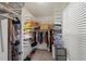 Walk-in closet with custom shelving and ample storage space at 2995 Barimore, Dacula, GA 30019