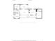 Detailed floor plan showcasing layout of the home's bedrooms, living spaces, kitchen, and screened porch at 347 Oakhurst Dr, Marietta, GA 30066