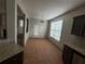 Cozy dining area has natural light, an adjacent kitchen, and access to a deck at 138 Shady View Pl, Lawrenceville, GA 30044
