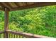 Deck overlooking lush trees at 4655 Barnes Ct, Loganville, GA 30052