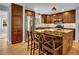 Spacious kitchen boasts granite countertops, stainless steel appliances, and wooden cabinetry at 4794 Glenbonnie Ct, Atlanta, GA 30360