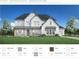 Charming two-story home featuring a white brick exterior, a cozy porch, and well-maintained landscaping at 4820 Gadwall Way, Cumming, GA 30028