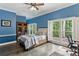 Comfortable bedroom featuring abundant natural light and classic furnishings at 511 Pine Valley Se Rd, Marietta, GA 30067