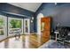Bright living area featuring large bay window with view of the deck at 511 Pine Valley Se Rd, Marietta, GA 30067