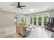 This living room is bright with lots of windows and neutral decor at 511 Pine Valley Se Rd, Marietta, GA 30067