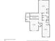 Second floor plan featuring multiple bedrooms, closets, and bathrooms, plus stairway access to the first floor at 2855 Pilgrim Mill, Cumming, GA 30041
