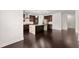 Modern kitchen featuring a large island and stainless steel appliances at 2855 Pilgrim Mill, Cumming, GA 30041