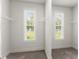 Walk-in closet with carpet and shelving for optimal organization at 2855 Pilgrim Mill, Cumming, GA 30041