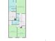 Floorplan of the upper level with bedrooms, baths, laundry room, and primary bedroom at 3481 Lakeview Crk, Lithonia, GA 30038