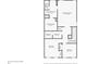 Floor plan showcasing the primary bedroom, closets, and bathrooms on the second floor at 451 Tioram Se Ln, Smyrna, GA 30082