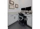 Efficient home office space with built-in cabinets and a streamlined workspace at 518 Hargrove Ln, Decatur, GA 30030