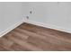 Spacious basement with hardwood flooring, perfect for entertaining or storage at 1536 Daffodil Drive, Marietta, GA 30062