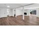 Open basement features hardwood flooring and plenty of room to add your personal touches at 1536 Daffodil Drive, Marietta, GA 30062