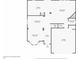 First floor plan showing kitchen, living room, dining room, Gathering room, foyer and garage at 1657 Bradmere Ln, Lithia Springs, GA 30122