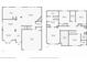 Detailed floor plan showcasing layout with dimensions, illustrating the flow between rooms at 1657 Bradmere Ln, Lithia Springs, GA 30122