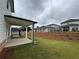 Backyards feature covered patios and landscaped grounds at 2277 Whitworth St, Lawrenceville, GA 30044