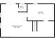 Basement layout featuring a recreation room, utility room, and bathroom at 2849 Crescendo Dr, Atlanta, GA 30318
