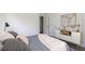 Comfortable bedroom features modern decor, hardwood floors, and a light-filled ambiance at 4202 Deming Cir, Sandy Springs, GA 30342