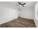Spacious bedroom with hard wood floors and fan at 2139 Logan Dr, Jonesboro, GA 30236