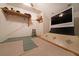 Basement with a large flatscreen television at 3265 Greenhill Ct, Villa Rica, GA 30180