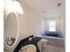 Bathroom vanity and jacuzzi tub at 3265 Greenhill Ct, Villa Rica, GA 30180