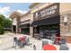 Charming exterior with outdoor seating area at Southern Custard and Marlow's Tavern at 3690 Lambert Ne Ln, Atlanta, GA 30319