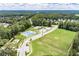 Community amenities including a soccer field, playground, tennis courts, and pool at 4117 Flat Rock Pt, Stonecrest, GA 30038