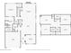 Detailed floor plan showcasing the layout of the home's two stories with room dimensions at 151 Rolling Hills Pl, Canton, GA 30114