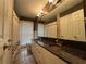 Bathroom with granite countertop, double vanity, and framed mirror at 3962 Chicamauga Ne Dr, Kennesaw, GA 30144